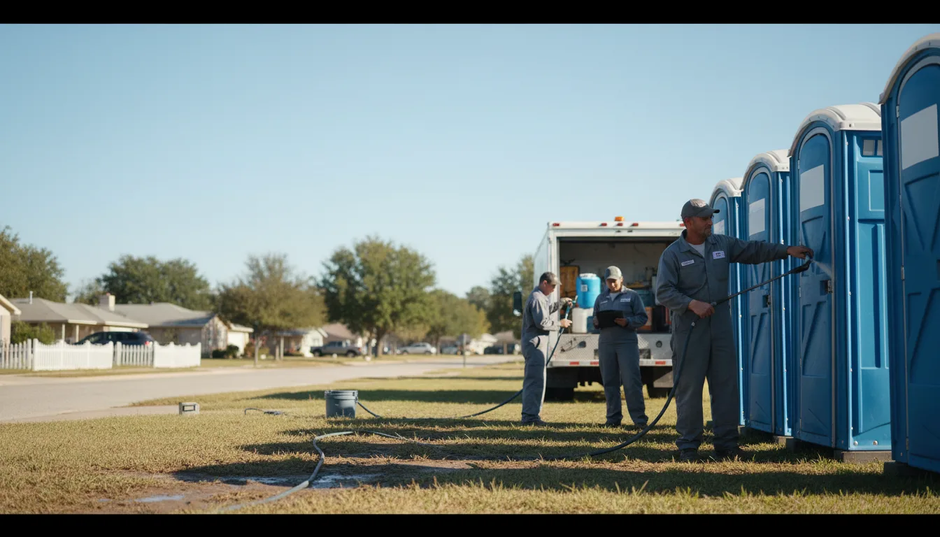 Long-Term Portable Toilet Rental in Horace, ND near me
